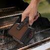 Perie electrică pentru grătar cu cap din oțel inoxidabil fără peri, reîncărcabilă, fără fir, curățător pentru grătar barbecue, accesorii esențiale pentru grătar