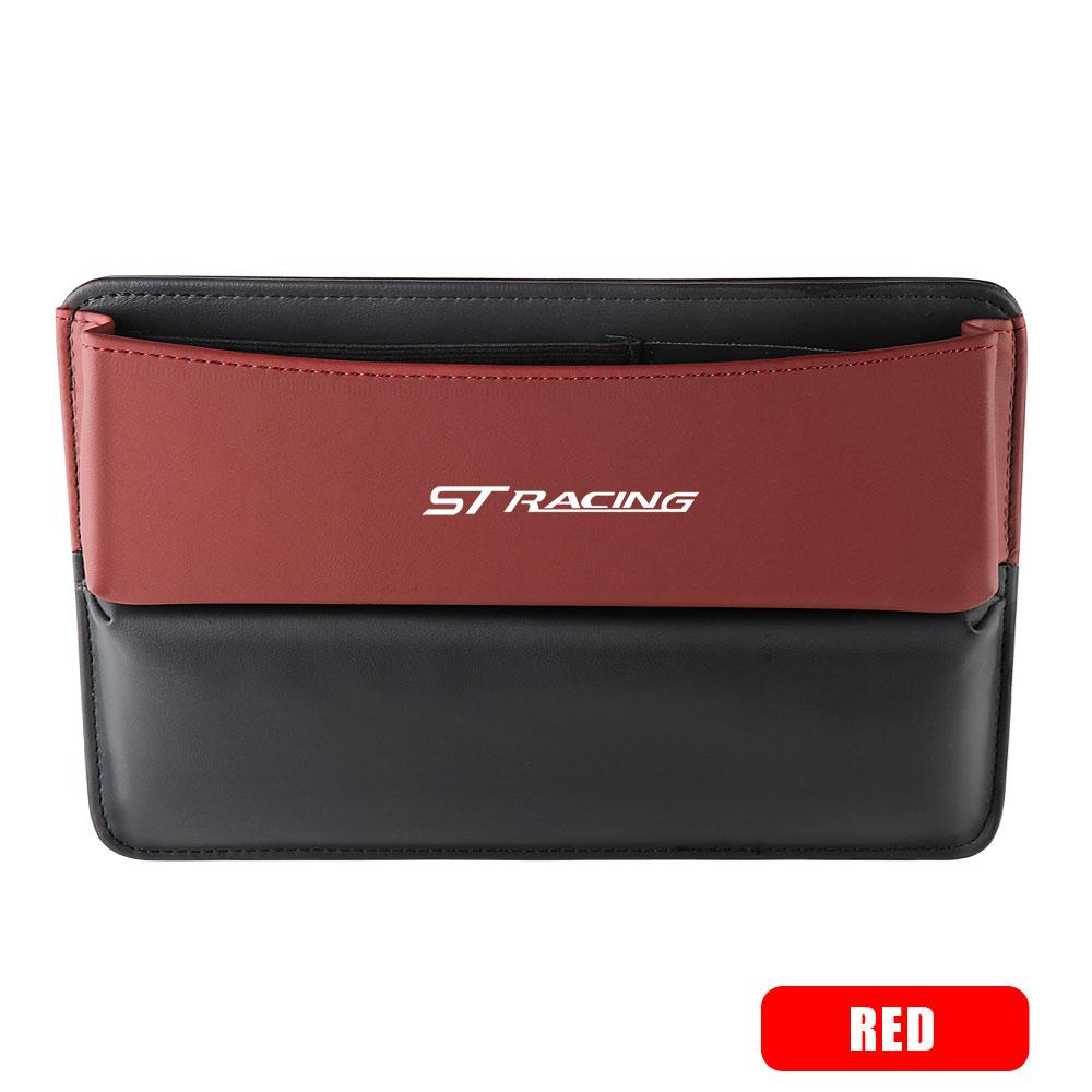 SZSF4 Car Seat Gap Storage Box Leathe Auto Seat Side Slit Orgianizer For Ford Mustang Taurus Escape Kuga Shelby Explorer STRACING CMax
