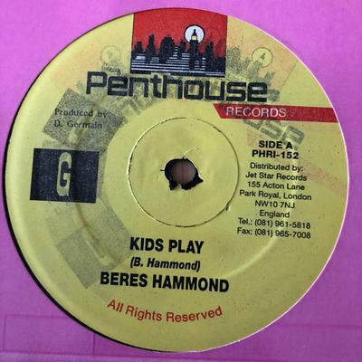 12inch Record BERES HAMMOND - Kid's Play PHRI152 Penthouse Recor 1995 Japan Reggae, Ska & Dub Used