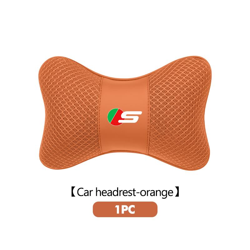 For Jaguar Car Seat Cover Breathable Headrest Neck Pillow Support Protection Cushion XF XJ XE XK S-Type F-Type X-Type F-Pace