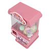 Mini Puppen Greifautomat Cooles Licht Musik Elektrischer Eierschalen Greifer Spielzeug für Party Rosa