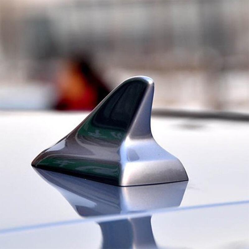 Universal Car Shark Fin Antenna A-886 Roof Wing Sticker for Radio-less Vehicles.