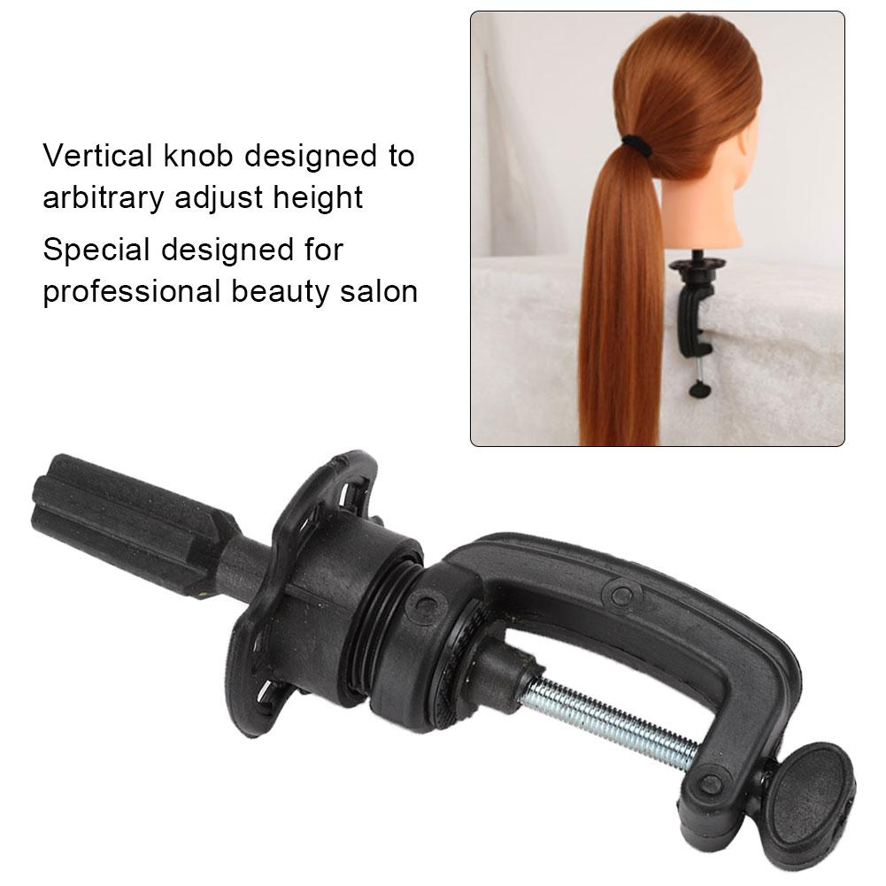 Wig Head Mold Holder Stand Bracket Hairdressing Training Tool Tripod False Head Mold StandBlack
