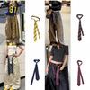 Korean Striped Tie Stripe Belt Accessories Temperament Shirt Tie Decoration  Students