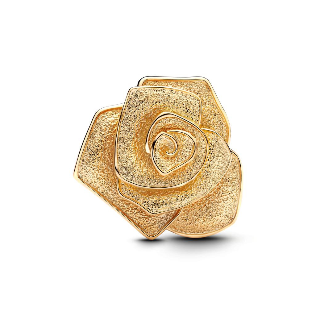 Placcato Oro 18K Rame Fascino Infinito Amore Adatto Bracciale Originale Ciondolo Cuore Madre Fiore Perla San Valentino