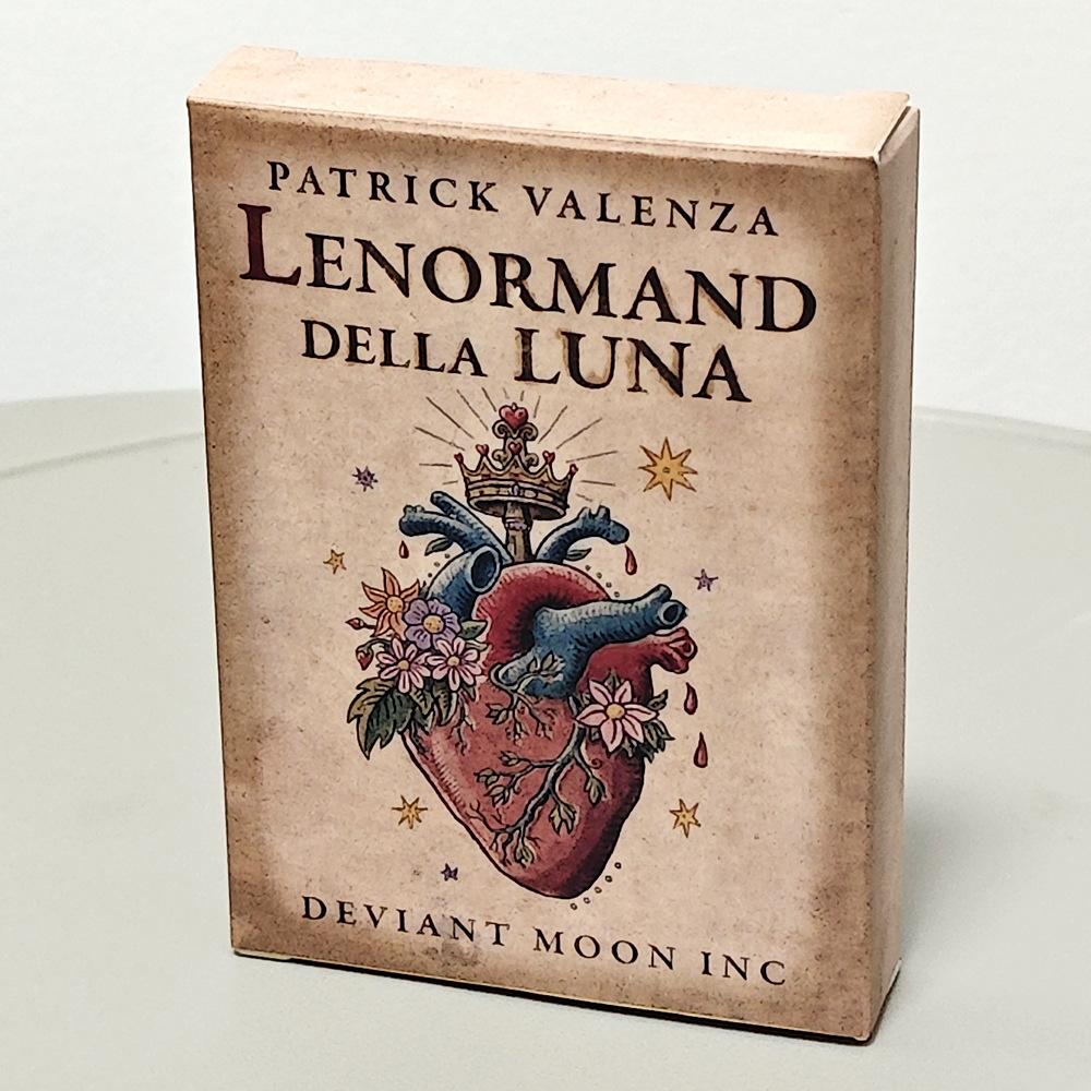 Lenormand Della Luna Deck 36Pcs Divination Fate Tarot Oracle Cards Party Entertainment Board Game