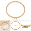 Hand Embroidery Hoop Wooden Circle Frame for Cross Stitch Embroider Needle Arts DIY Tool 18cm