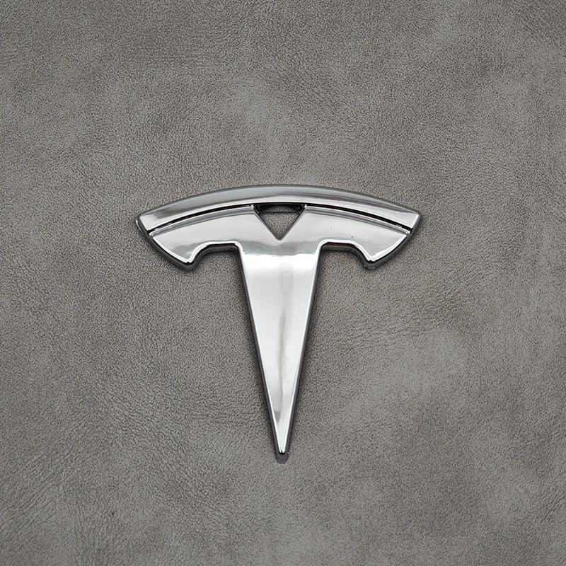 

Наклейка на Автомобіль 2025 Новий Tesla 3D ABS Хромований Чорний Логотип Наклейка на Кермо Автомобіля Значок Емблема Для Tesla Model 3 Y X S Наклейки
