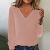 Women Fashion Pullover Sweater R-Neck Long Sleeve Shirts Blouse Knit Casual Cozy Clouds Top
