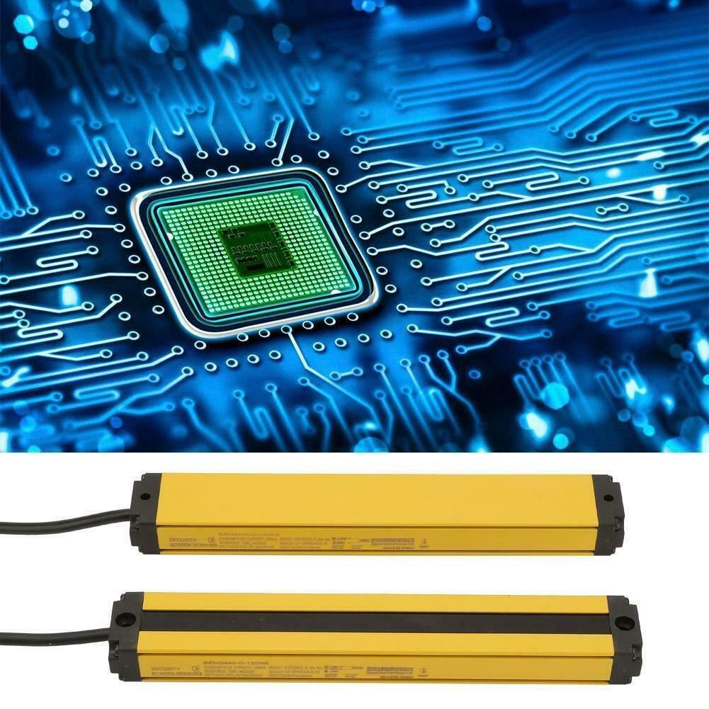 4/6/8/10/12 Beam Light Curtain Sensor Switch Safety Light Grating Security Device