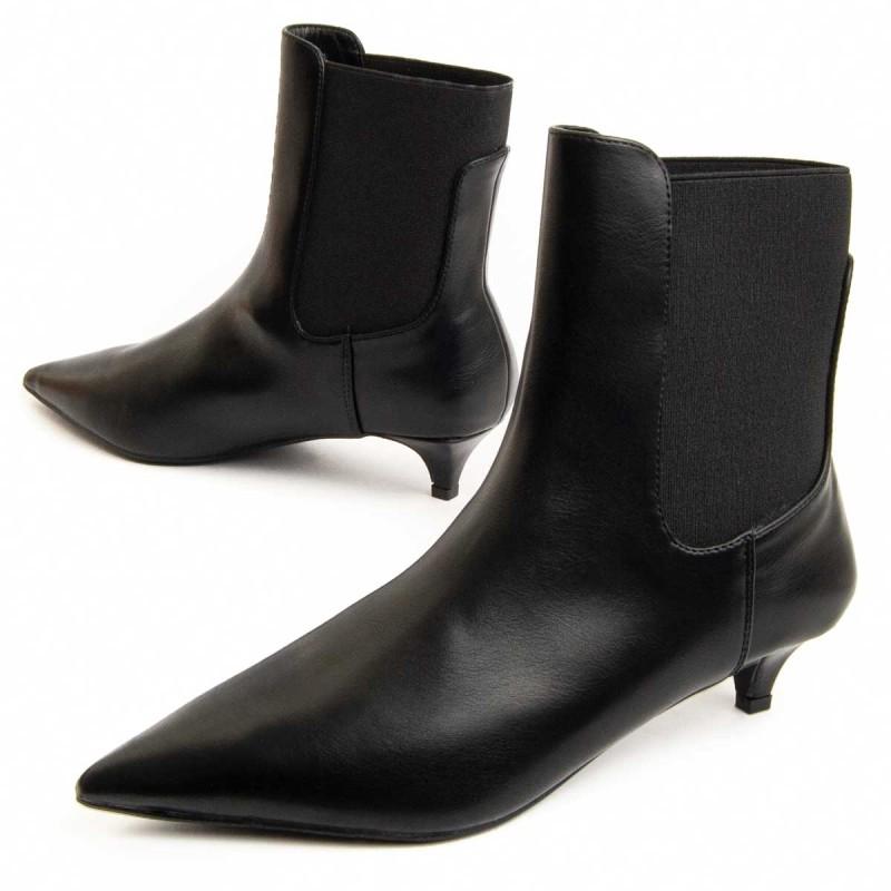 Montevita Botín De Tacón Para Mujer.    Devilalow  96643 38