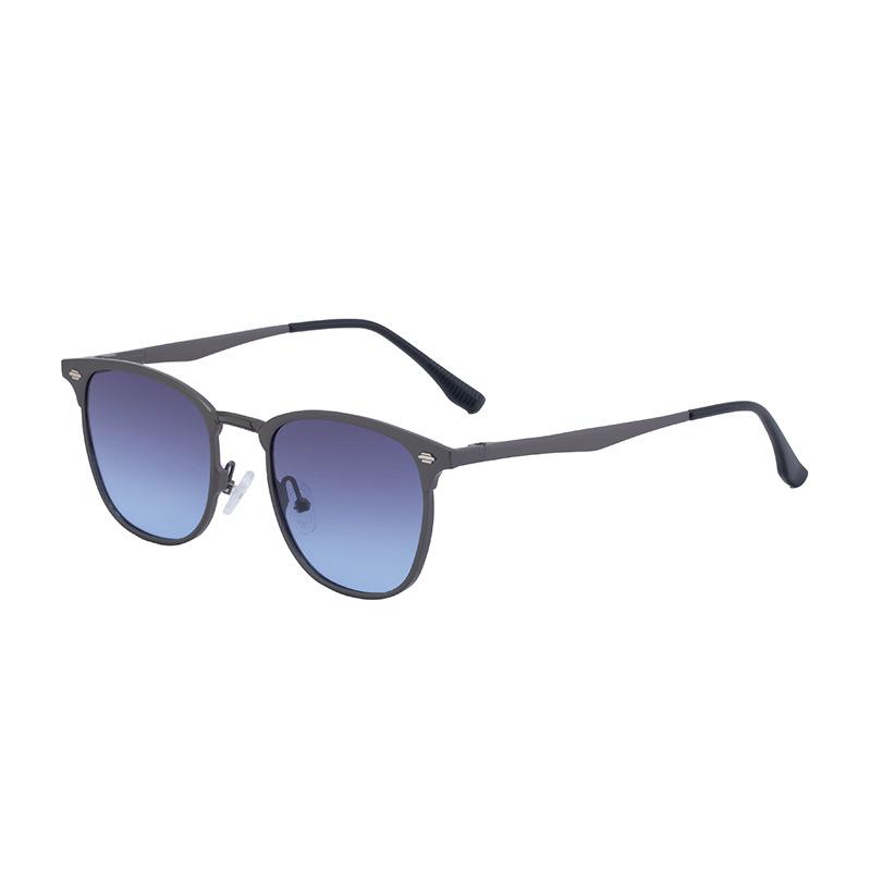 JYL TS Men's Steampunk Retro Cat-Eye - Spring-Temple Browline KSL-98295