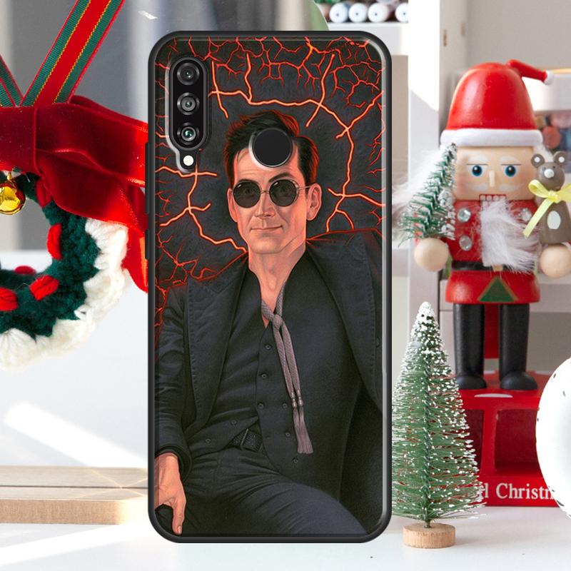 Good Omens For Huawei Nova 9 10 SE 11 Pro Y60 Y70 Y90 Y61 Y91 Y72 Y73 12i 11i 8i P20 P30 P40 Lite Case
