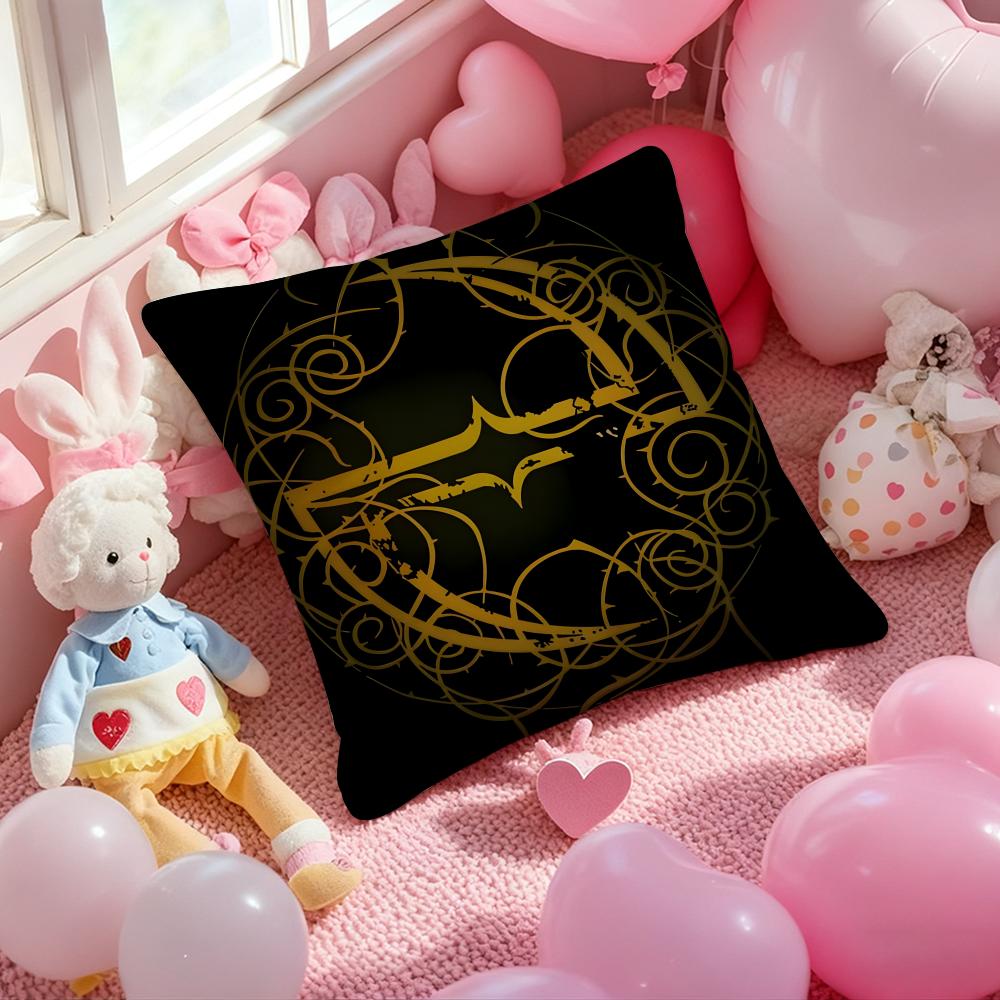 Band E-EvanescenceS Cushion Cover Pattern Printed Pillowcase for Living Room Sofa Cushion Cover & Bedroom Decor