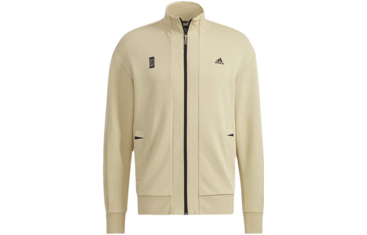 Adidas Jackets Men s Grassland Brown Stand Collar Moderate Other H39335 L
