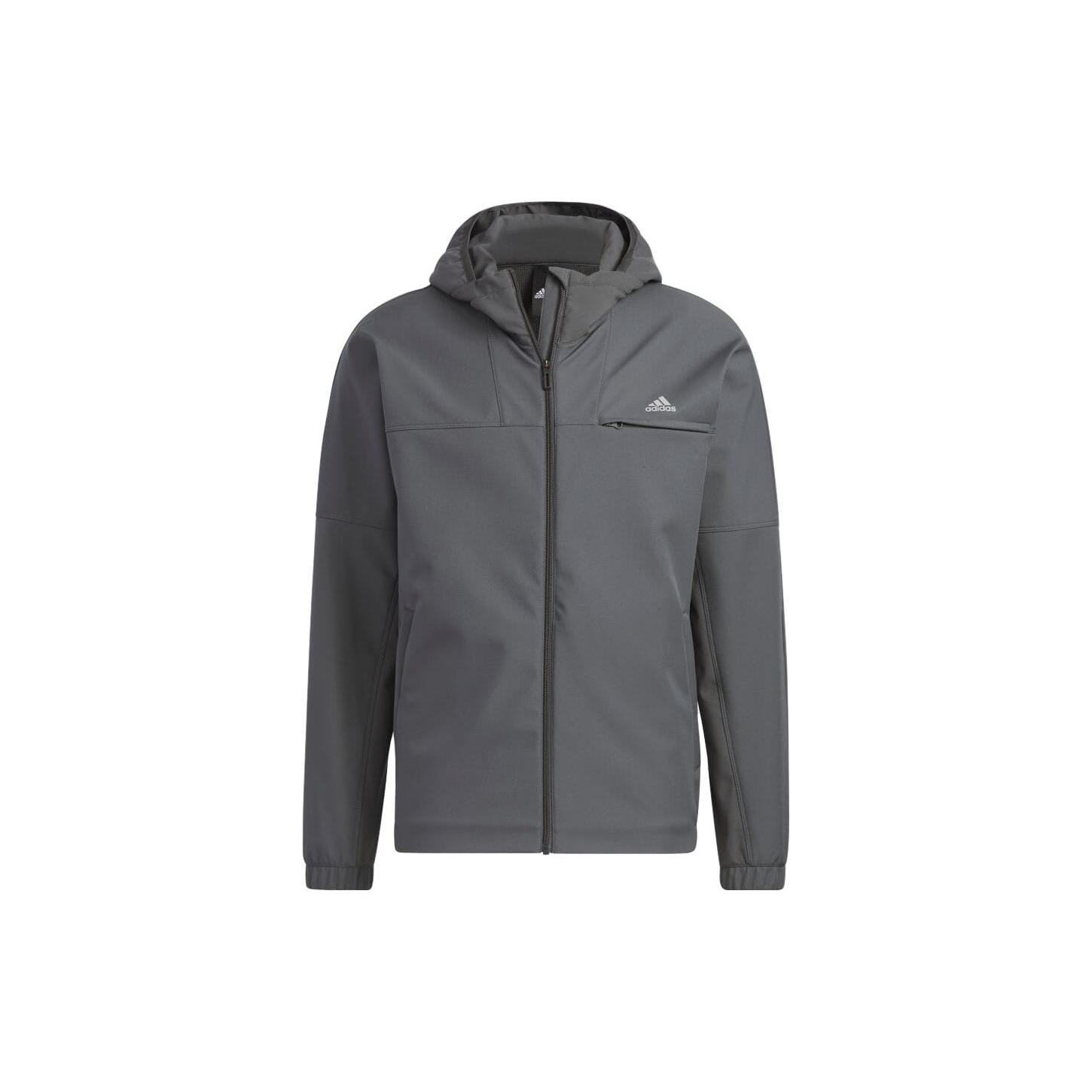 Мужская куртка Adidas Essential Серая IK7354 M