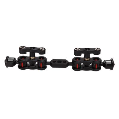 5in Camera Articulating Arm Aluminum Alloy 14in 38in Interface Monitor Camera Arm Mount For Field