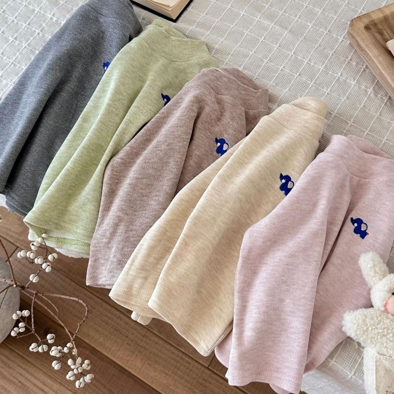 Kids Tops Spring Autumn Warm Children T-shirt Velvet Shirts for Boys Girls Children Bottom Toddler Long Sleeve Baby Clothing