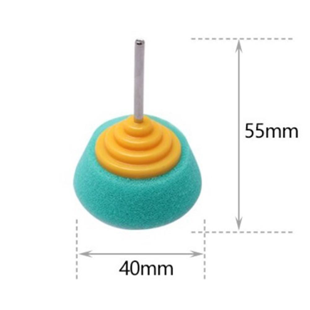 Mini Polishing Sponge Car Foam Drill Polishing Pad 3mm Shank Buffing Wheel Polishing Tools For Car Hub Steel Rim Burnishing