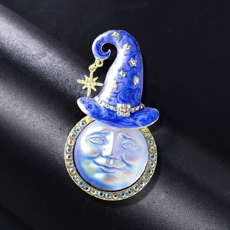 Fashionable Charm Clown Hat Brooch Versatile Jewelry Accessory Portable for Apparel and Headwear Daily Use Items