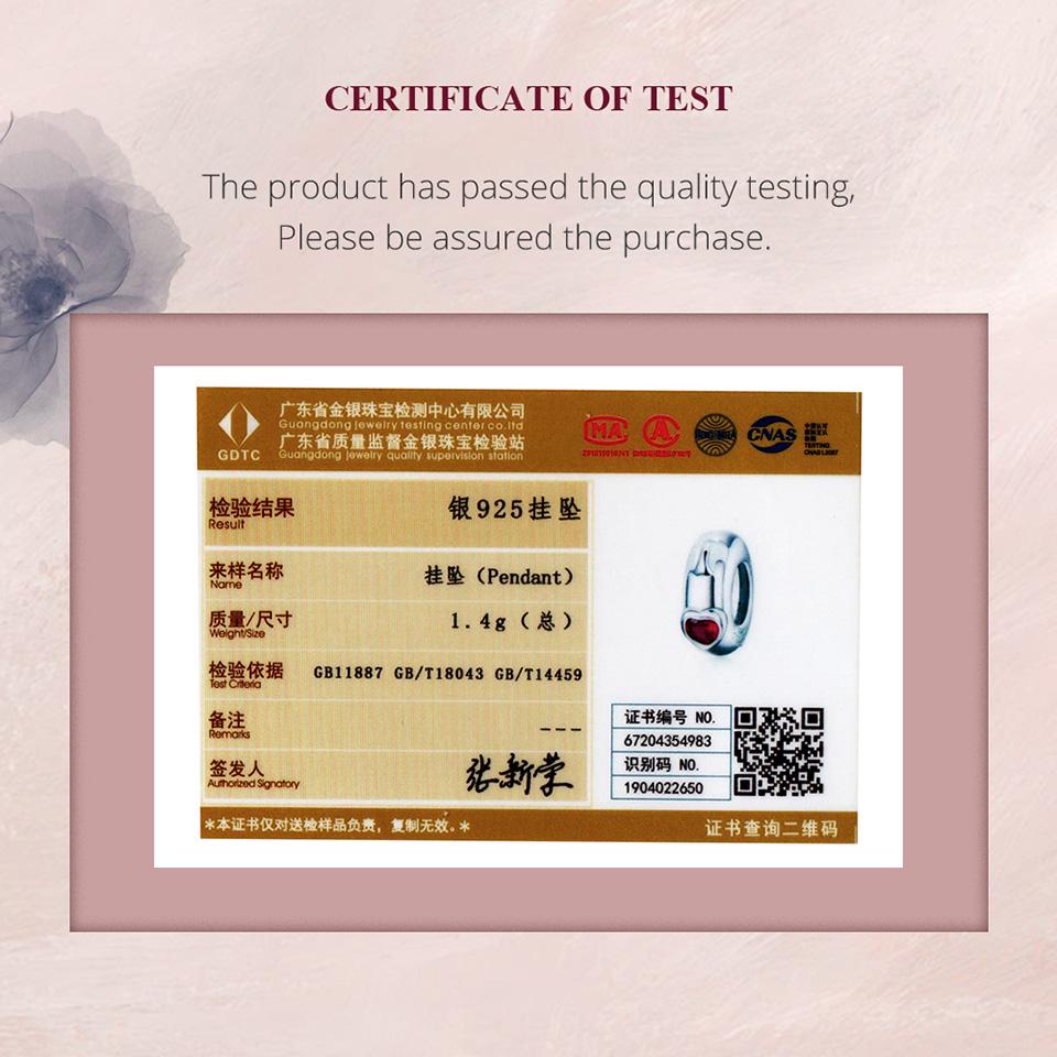 BAMOER Jewelry Original Design 925 Sterling Silver MOM LOVE Charm Beads For Bracelet Mother's Day