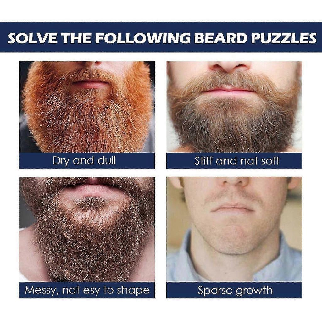 2025 Latest Model  Facial Hair Care Oil Strengthens Root And Moisturizes And