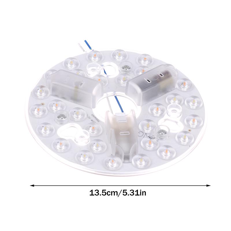 

Multifunctional Ceiling Fan LED Light Replacement Adjustable Brightness 5.3 Inch LED Light Retrofit Kit 95 To 265V For Indoor
