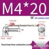 304 Stainless Steel Small Pan Head Phillips Screw