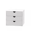 Transparent Desktop Drawer Storage Box - Stackable Organizer for Cosmetics & Stationery