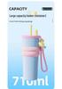 316 Stainless Steel Portable Thermos Cup with Giant Straw for Coffee or Ice Water