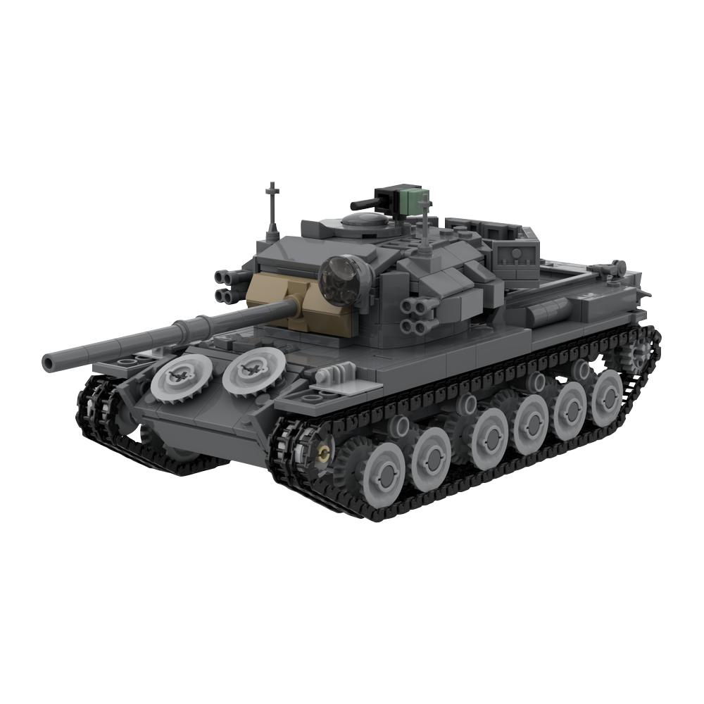 MOC Centurion Mk. 5/1 Tank Building Blocks Model Army Military Tank Weapons Bricks Assembly Toys Kids Birthday Gifts