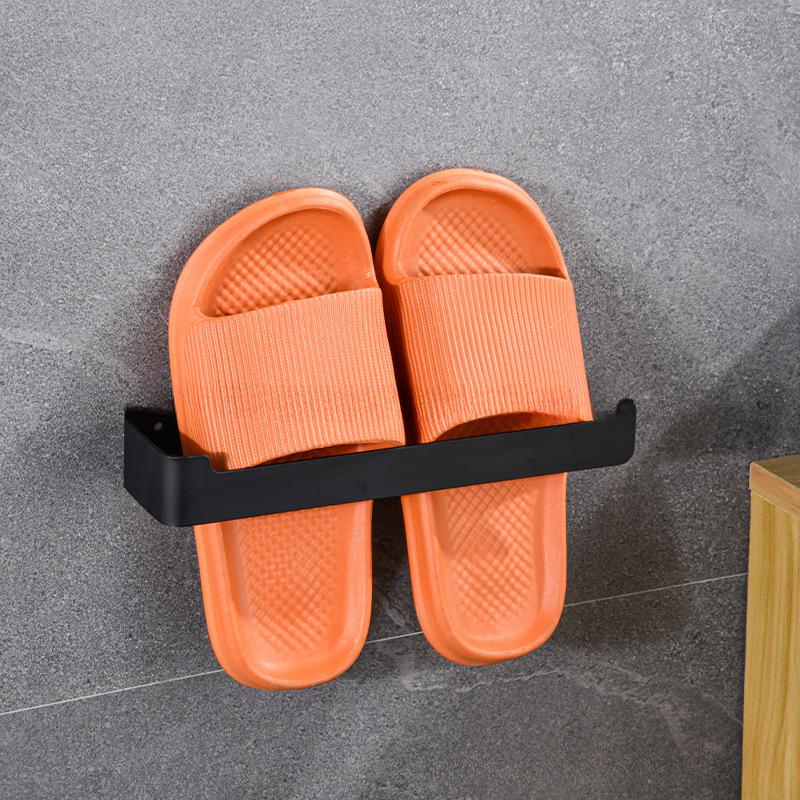 Stainless Steel Towel Holder, No Punch Towel Ring, Bathroom Towel Hanger Bathroom Towel Rack Single Bar, Bathroom Accessories