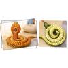 Riesiges Stoffschlangen Kuscheltier 80cm, Weiches Kuschelkissen für Komfort, Schlafhilfe, Geschenk für Kinder & Erwachsene