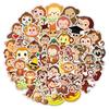 10/50pcs Cute Cartoon Animal Monkey Stickers Graffiti Stickers for DIY Luggage Laptop Skateboard Motorcycle Bicycle Stickers