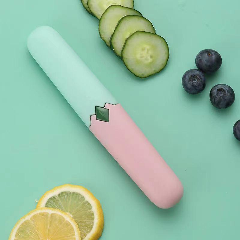 2-in-1 Portable Stainless Steel Fruit Knife and Peeler