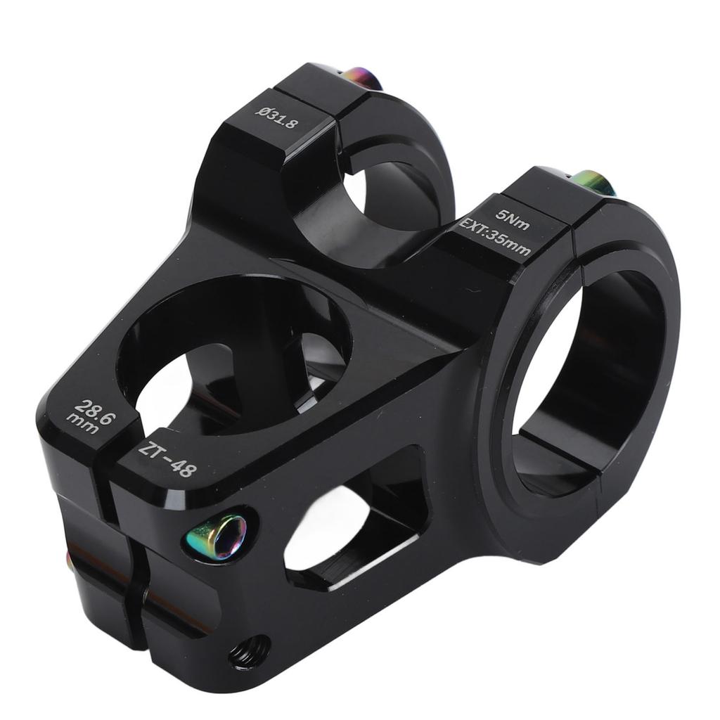 31.8mm Mountain Bike Stem Aluminum Alloy Lightweight Short Handlebar Stem for Replacement