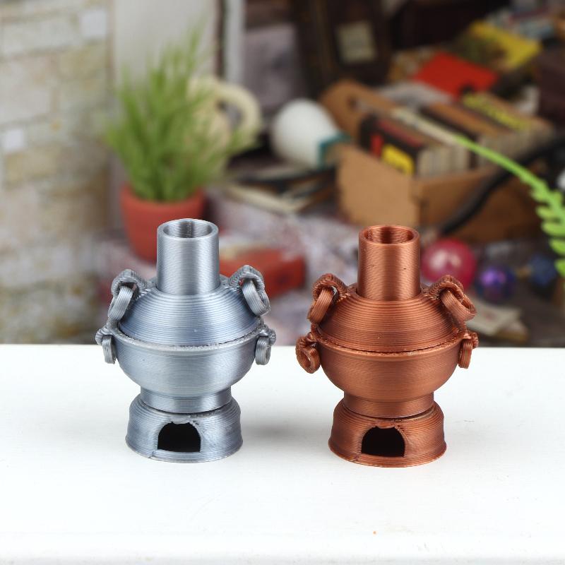 Miniature Retro  Pot Ornament 1/12 Dollhouse Kitchen Chinese  Pot Model Decor Accessories Micro Scene Po Props
