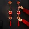 New 2026 New Year Pendant Year of the Horse Red Lucky Spring Festival Decor Entrance Door Decor Festive Atmosphere