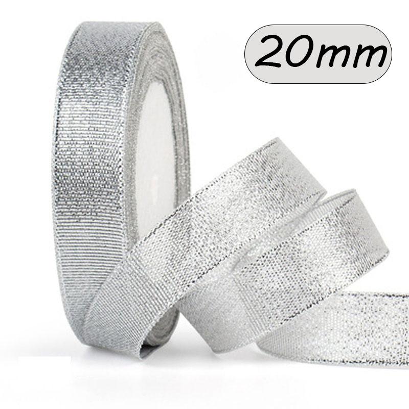 25Yards Natural Satin Ribbons Crafts Sewing Party Wedding Gold Ribbon Gift Wrap Bow DIY Organza Ribbon Christmas Home Decoration