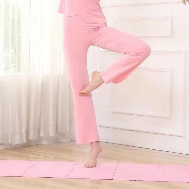 Pantaloni de Dans Clasic Chinezesc Modern pentru Femei - Micro Flare Îmbrăcăminte Profesională de Antrenament