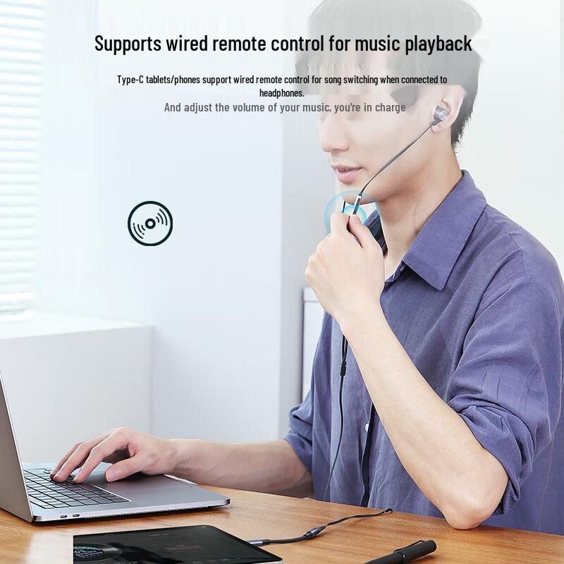 Ugreen USB-C to 3.5mm Headphone Audio Adapter with DAC Chip