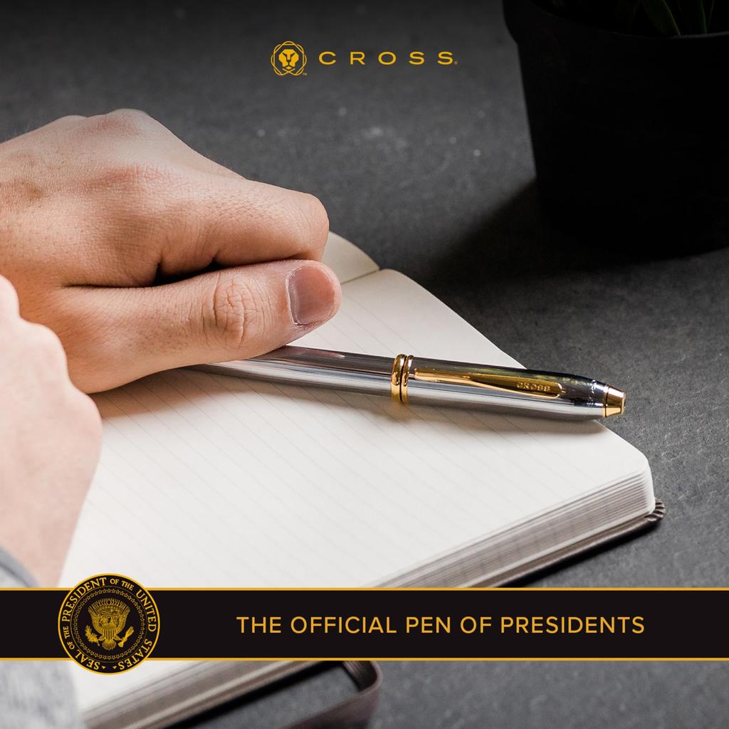 Cross Townsend 502TW Medalist Ballpoint Pen, Oil-Based