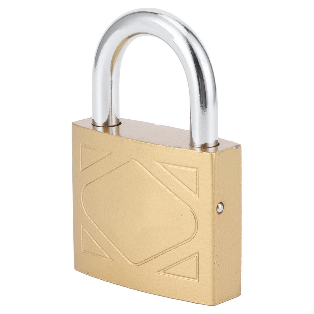 Lacăt de exterior pentru uz casnic cu 3 chei Lacăt din fier de alamă de grosime medie pentru ușă dulap(50mm )