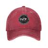 Custom Alliance Mass Effect N7 Baseball Cap Women Men Adjustable Unisex Cotton Video Game Dad Hat Sun Protection Snapback Caps