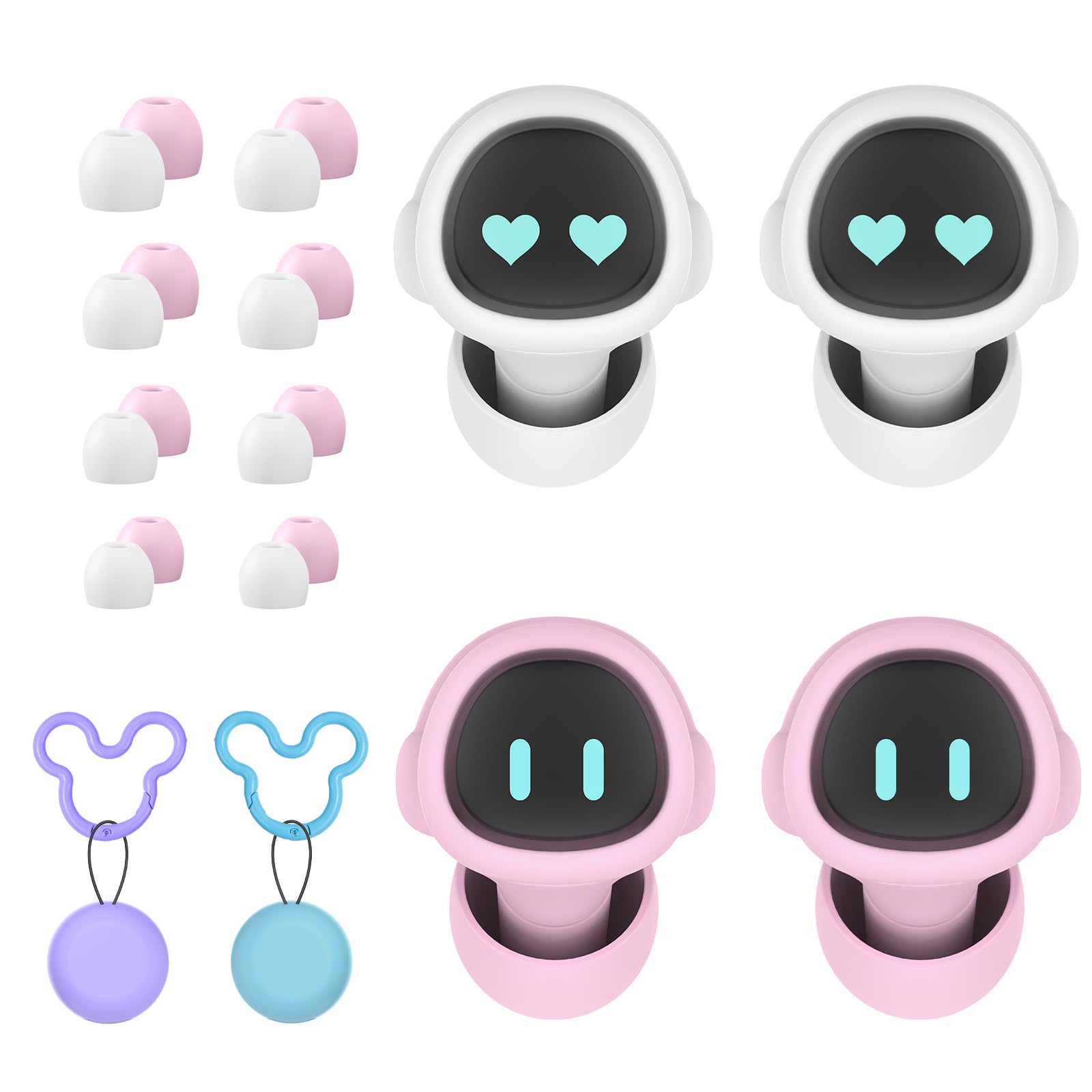 

Quietide Earplugs ages Live Performance Earplugs for 4 Sizes of Ear Tips Suitable for Movie and Other Loud Reusable Earplugs for Hyperacusis and Noise