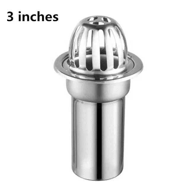 

Stainless steel balcony roof large displacement anti-blocking floor drain outdoor rain bucket drainage floor drain