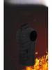 Adjustable Electric Heating Vest with USB, Cotton, Stand-Up Collar, Loose Fit, Large Size