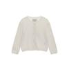 [Matinkim] Three Quarter Sleeve Round Cardigan In White