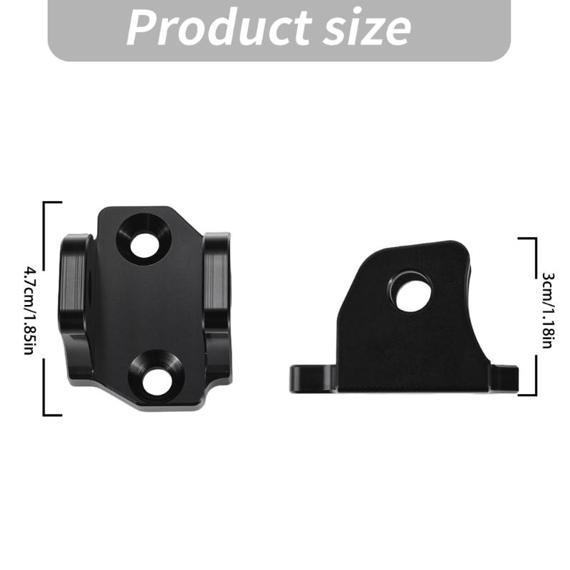 Non Slip Motorcycle Footrest Bracket Rack Lightweight Aircraft Grade Aluminum For Long Distance Riding And Daily Commute