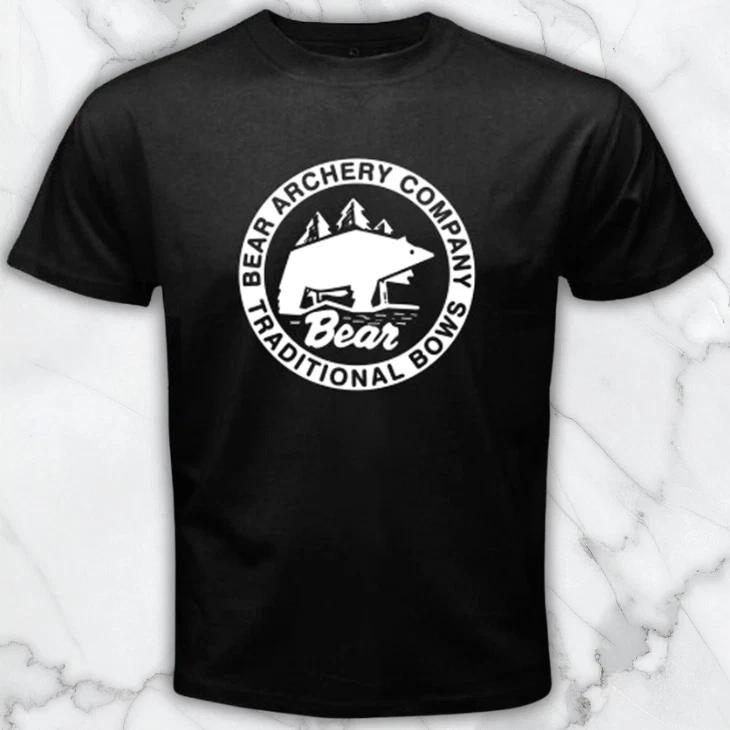 Bear Archery Bow Crossbow Men s Black Graphic T Shirt Freeships M